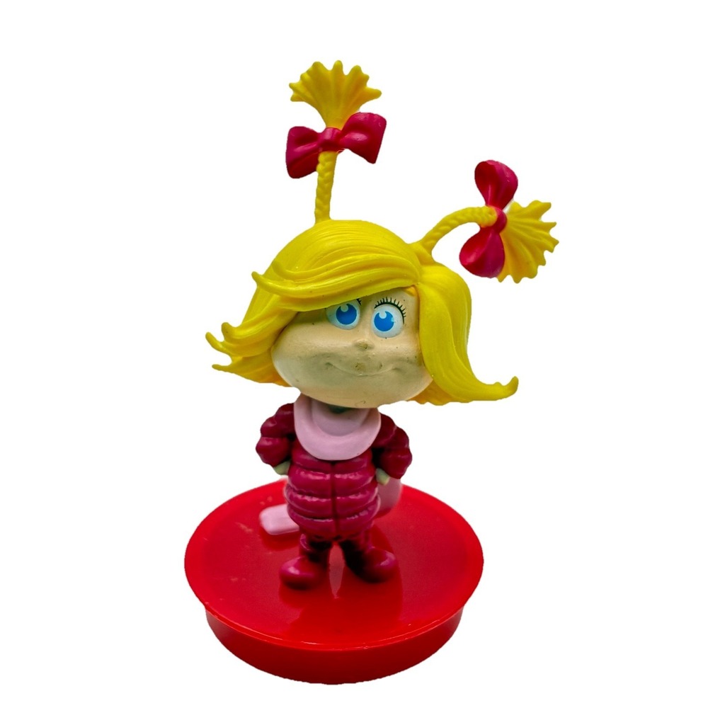 Cindy Lou Who How The Grinch Stole Christmas Toy Figure Cake Topper
